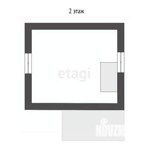 Дом 56м&sup2;, 2-этажный, участок 4 сот.  