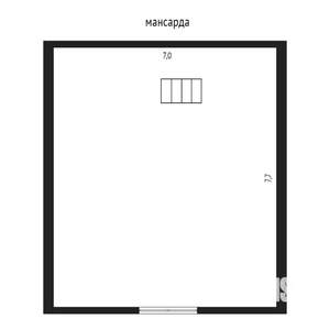 Коттедж 102м², 2-этажный, участок 4 сот.  