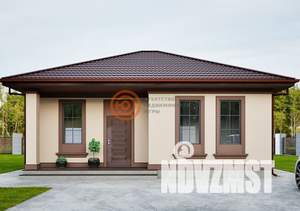 Дом 64м&sup2;, 1-этажный, участок 1 сот.  