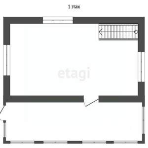 Дача 41м², 2-этажный, участок 5 сот.  