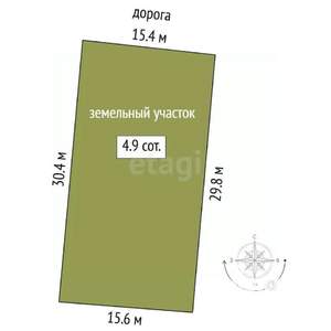 Дом 87м², 1-этажный, участок 5 сот.  