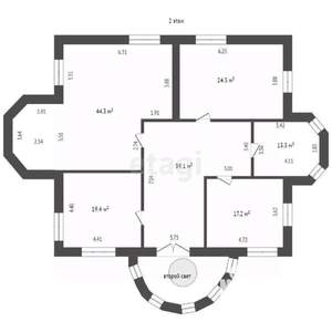 Дом 512м&sup2;, 2-этажный, участок 10 сот.  
