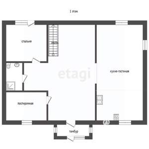 Дом 250м&sup2;, 3-этажный, участок 10 сот.  