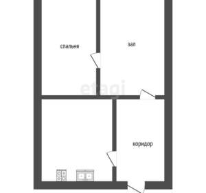 Дом 70м², 1-этажный, участок 8 сот.  