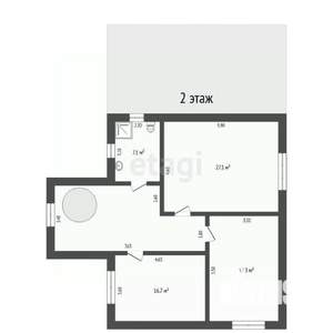 Дом 188м&sup2;, 2-этажный, участок 8 сот.  