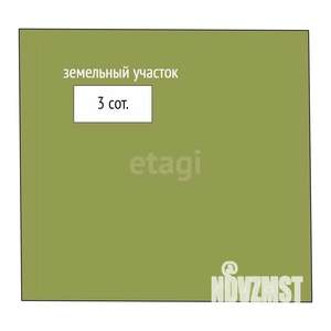 Дом 71м², 1-этажный, участок 3 сот.  