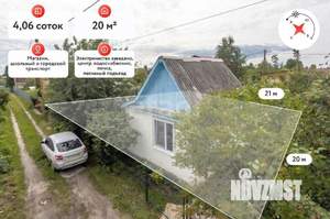 Дом 20м², 1-этажный, участок 4 сот.  