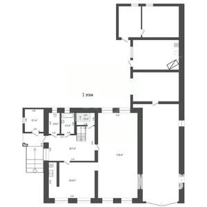 Дом 470м², 3-этажный, участок 12 сот.  