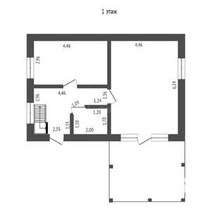 Коттедж 130м², 2-этажный, участок 8 сот.  