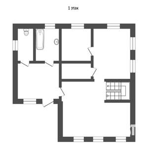 Коттедж 190м², 2-этажный, участок 8 сот.  