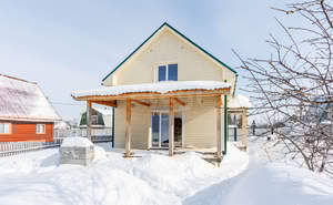 Дом 100м&sup2;, 2-этажный, участок 6 сот.  