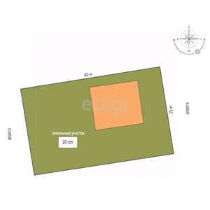 Дом 214м², 3-этажный, участок 10 сот.  