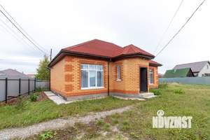 Дом 72м&sup2;, 1-этажный, участок 6 сот.  