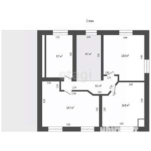 Дом 220м², 2-этажный, участок 10 сот.  