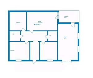 Дом 140м², 2-этажный, участок 6 сот.  