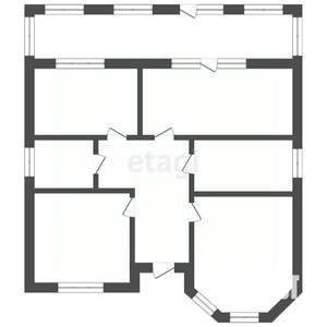 Дом 140м², 1-этажный, участок 6 сот.  