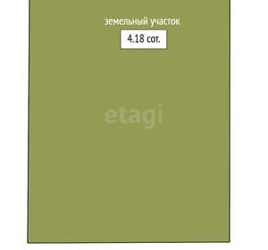 Дом 42м², 2-этажный, участок 4 сот.  