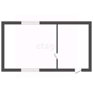 Дом 49м&sup2;, 1-этажный, участок 4 сот.  