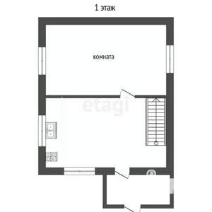 Дача 40м², 2-этажный, участок 6 сот.  