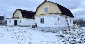 Дом 105м&sup2;, 2-этажный, участок 6 сот.  