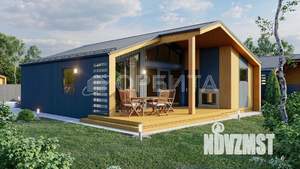 Дом 85м&sup2;, 2-этажный, участок 5 сот.  