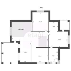 Дом 316м&sup2;, 2-этажный, участок 13 сот.  