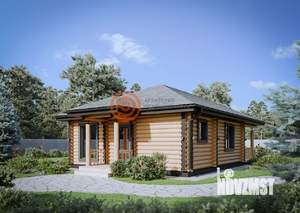 Дом 83м&sup2;, 1-этажный, участок 1 сот.  