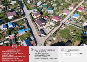 Дача 160м², 2-этажный, участок 6 сот.  