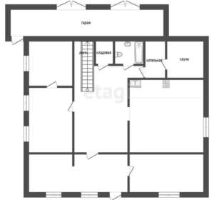 Дом 325м&sup2;, 2-этажный, участок 8 сот.  