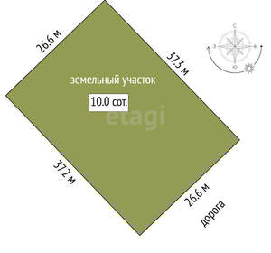 Дом 154м², 2-этажный, участок 10 сот.  