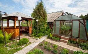 Дом 45м&sup2;, 2-этажный, участок 6 сот.  