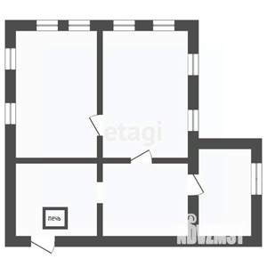 Дом 81м², 1-этажный, участок 19 сот.  