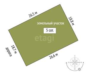 Дом 138м², 2-этажный, участок 5 сот.  