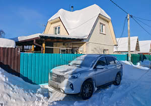 Дом 54м&sup2;, 2-этажный, участок 4 сот.  