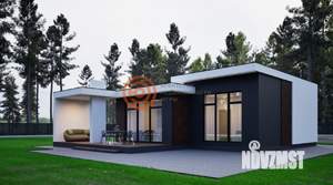 Дом 63м&sup2;, 1-этажный, участок 1 сот.  