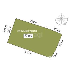 Дача 20м², 1-этажный, участок 8 сот.  