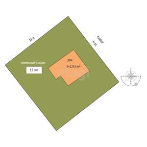 Дом 420м&sup2;, 4-этажный, участок 15 сот.  