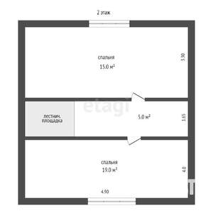 Дом 114м², 2-этажный, участок 7 сот.  