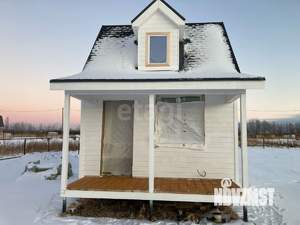 Дом 25м², 1-этажный, участок 10 сот.  