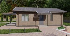 Дом 60м&sup2;, 1-этажный, участок 7 сот.  