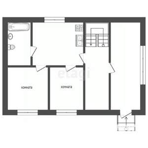 Дом 65м², 1-этажный, участок 4 сот.  