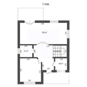 Дом 150м², 2-этажный, участок 5 сот.  