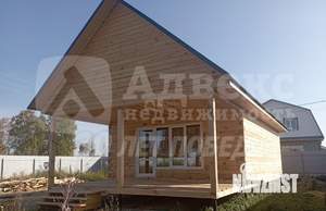 Дом 54м&sup2;, 1-этажный, участок 9 сот.  