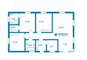 Дом 94м², 2-этажный, участок 5 сот.  