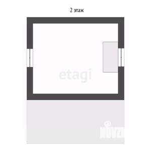 Дом 40м², 2-этажный, участок 6 сот.  