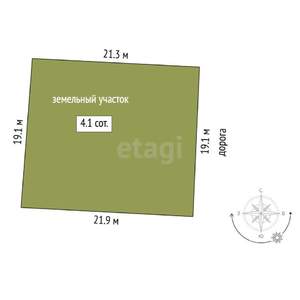 Дом 27м&sup2;, 2-этажный, участок 4 сот.  