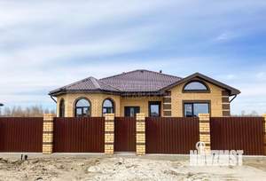 Коттедж 122м&sup2;, 1-этажный, участок 9 сот.  