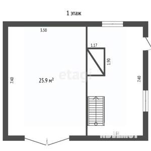 Дача 91м², 2-этажный, участок 14 сот.  