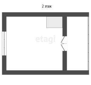 Дом 25м², 2-этажный, участок 4 сот.  