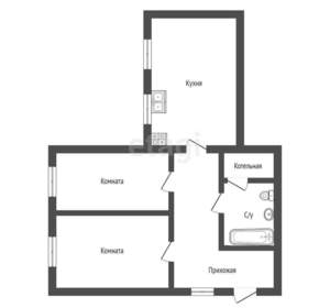 Дом 65м², 2-этажный, участок 6 сот.  